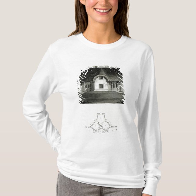 Vier Hütten, 1818 T-Shirt (Vorderseite)
