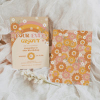 Vier immer großartige Retro-Geburtstagsfeier