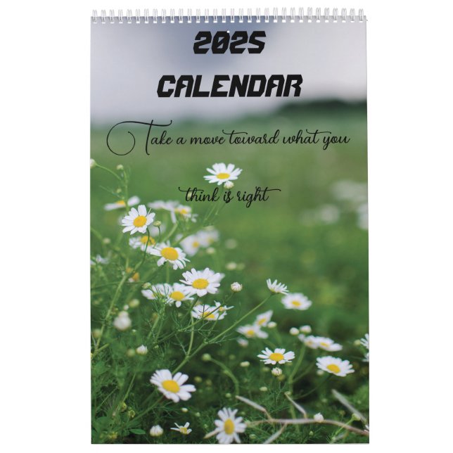 Vier Jahreszeiten 2025 Kalender (Titelbild)