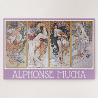 Vier Jahreszeiten, Alphonse Mucha