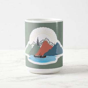 Vier Jahreszeiten der Adirondacks Kaffeetasse