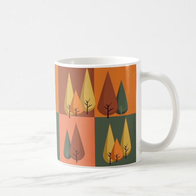 Vier Jahreszeiten des Herbstes Kaffeetasse (Rechts)