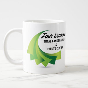 Vier Jahreszeiten Gesamtfläche Jumbo-Tasse
