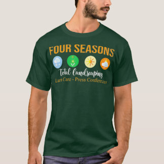 Vier Jahreszeiten Gesamtrücklauf Grafik Unisex T-Shirt