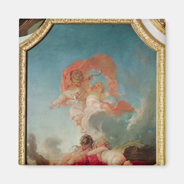 Vier Jahreszeiten im Saal du Conseil - Sommer Magnet (Vorne)