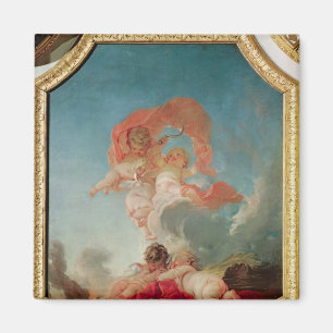 Vier Jahreszeiten in Salle du Conseil - Sommer Magnet