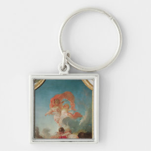 Vier Jahreszeiten in Salle du Conseil - Sommer Schlüsselanhänger