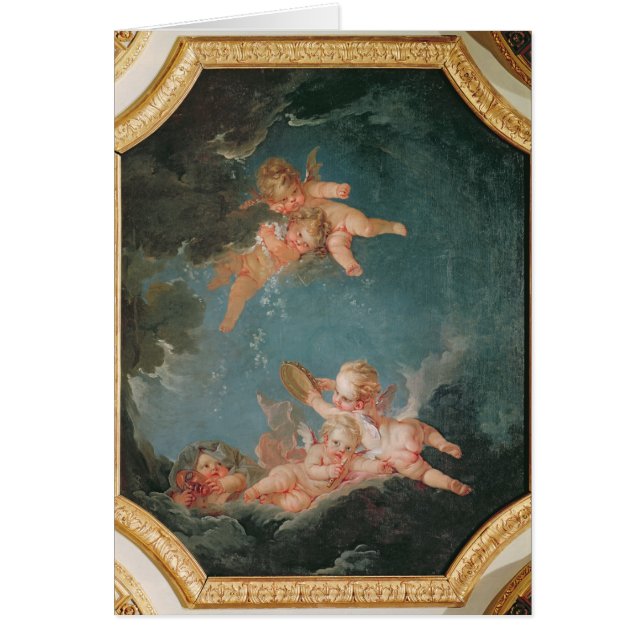 Vier Jahreszeiten in Salle du Conseil - Winter (Vorne)