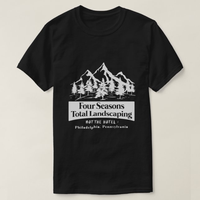 VIER JAHRESZEITEN LANDSCAPING T-Shirt (Design vorne)