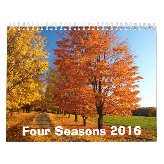 Vier Kalender der Jahreszeit-2016 (Titelbild)