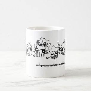 Vier kleine Kuchen der Apokalypse-Tasse Tasse
