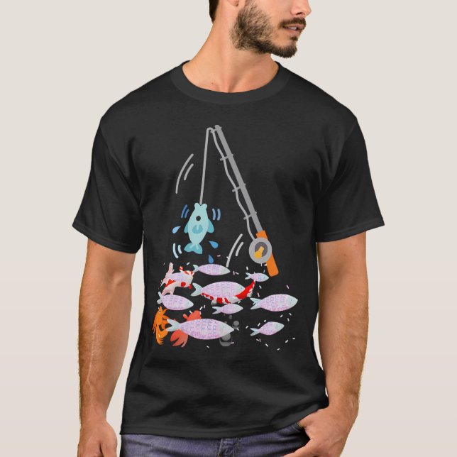 Vier Koi-Fisch-Brüder T-Shirt (Vorderseite)