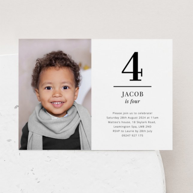 Vier Landschaft Foto Einladung (Von Creator hochgeladen)