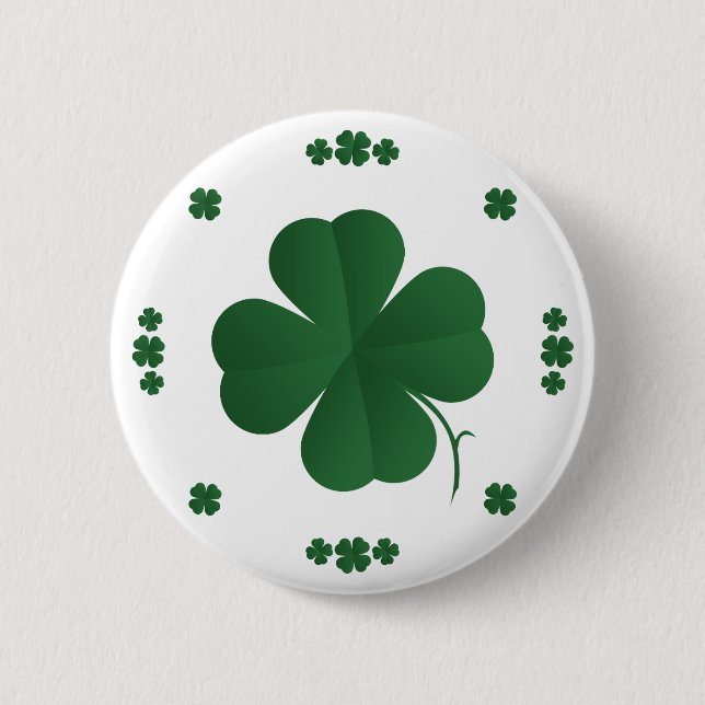 Vier Leaf Clovers Button (Vorderseite)