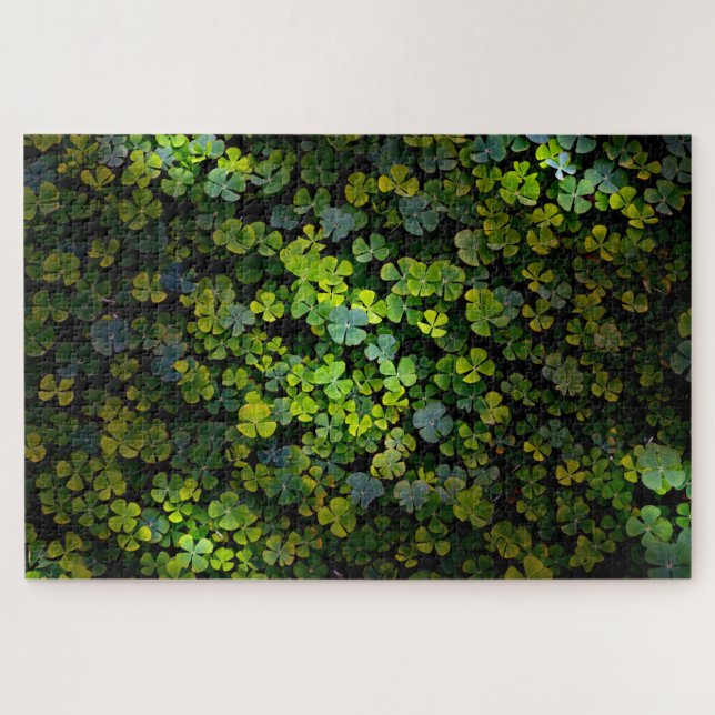 Vier Leaf Clovers Puzzle (Horizontal)