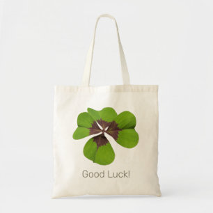 Vier Leaf Lucky Clover St Patricks Day Viel Glück Tragetasche