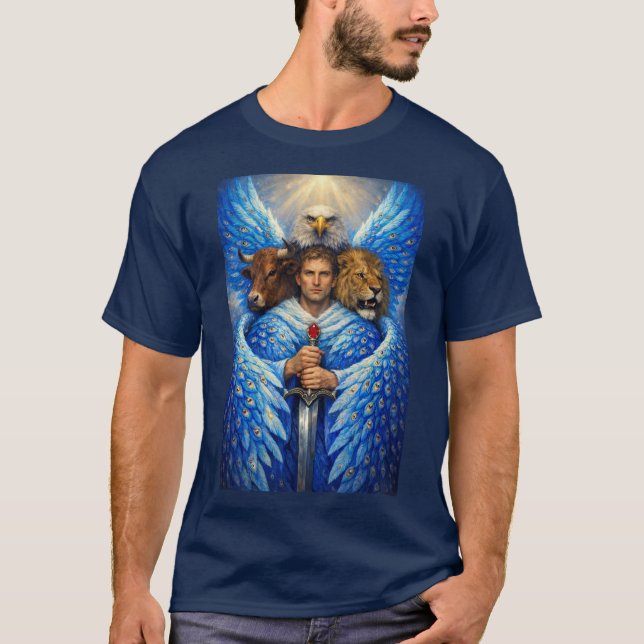Vier lebende Geschöpfe T-Shirt (Vorderseite)