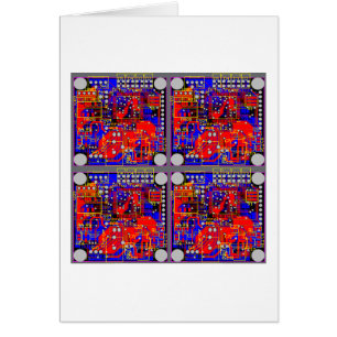 Vier Leiterplatten (PCB)