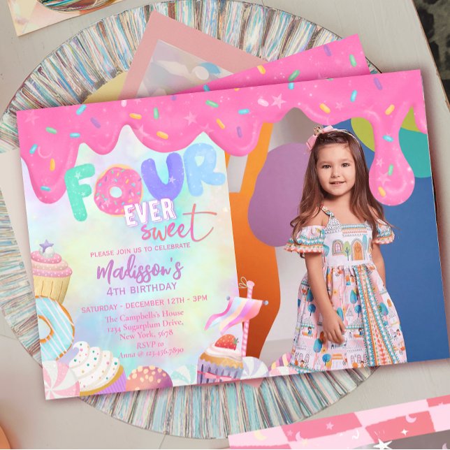 vier mal süß einladung (Von Creator hochgeladen)