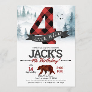 Vier Mal Wild Einladung, Lumberjack 4. Einladung