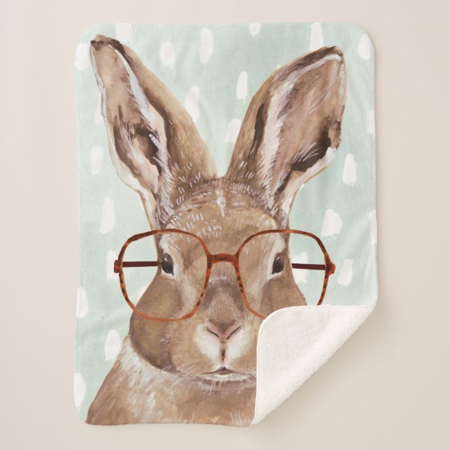 Vier-Mit Augen Forester | Bunny Rabbit Sherpadecke (Vorderseite)