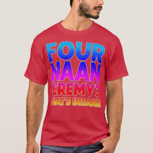 Vier Naan Peep Show Fan Design 1 T-Shirt