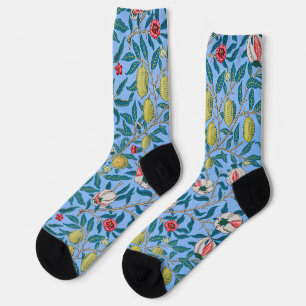 Vier Obst-Muster, William Morris Socken