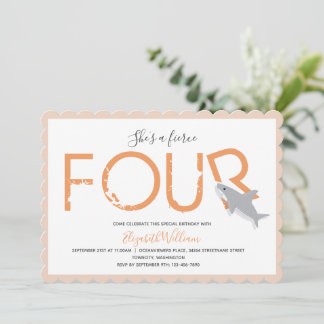 Vier Orangen Hai Einladung