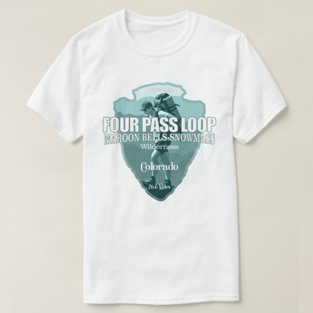 Vier-Pass-Schleife (arrowhead T) T-Shirt (Design vorne)