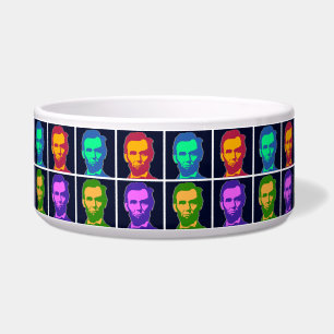 Vier Pop Art Abraham Lincolns Napf