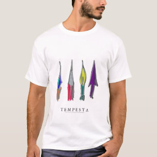 Vier Punkte des Grundes T-Shirt