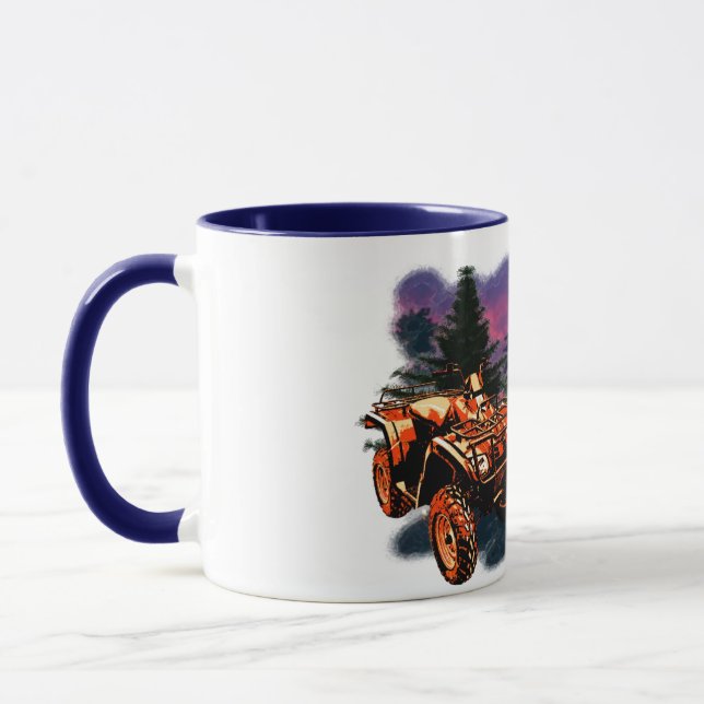 Vier-Rad-Tasse Tasse (Links)