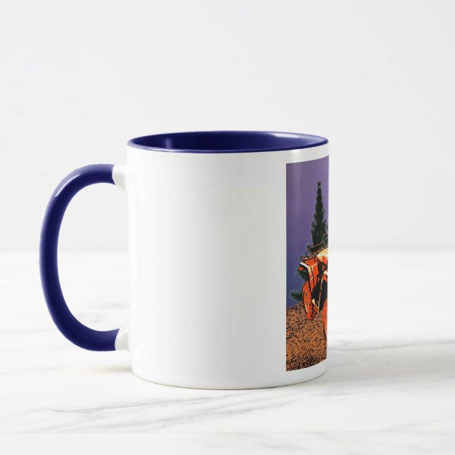 Vier-Rad-Tasse Tasse (Links)