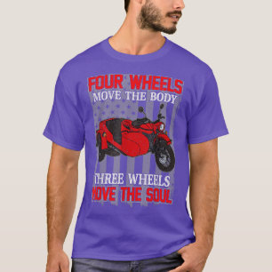 Vier Räder bewegen Body Motorrad Drei Bewegung T-Shirt