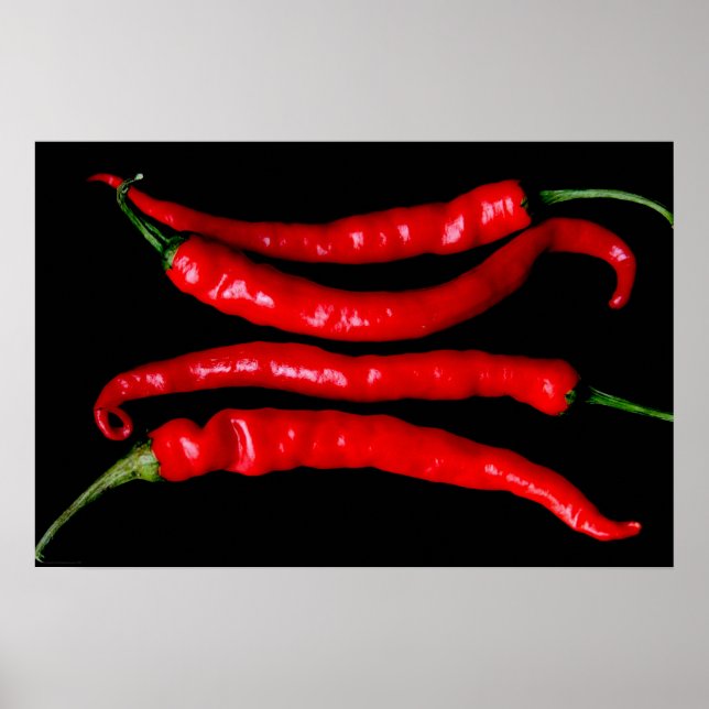 Vier Red Chilies wapcn Poster (Vorne)