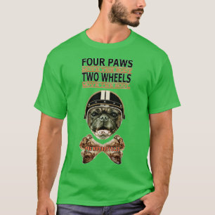 Vier Reihen Zwei Räder T-Shirt