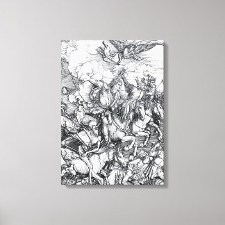Vier Reiter der Apokalypse - Albrecht Durer Leinwanddruck