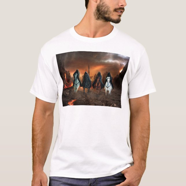 Vier Reiter der Apokalypse T-Shirt (Vorderseite)