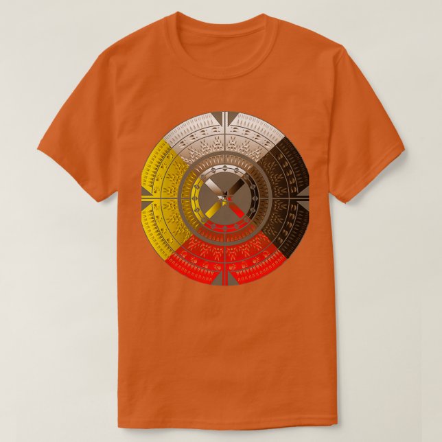 Vier Richtungen T-Shirt (Design vorne)