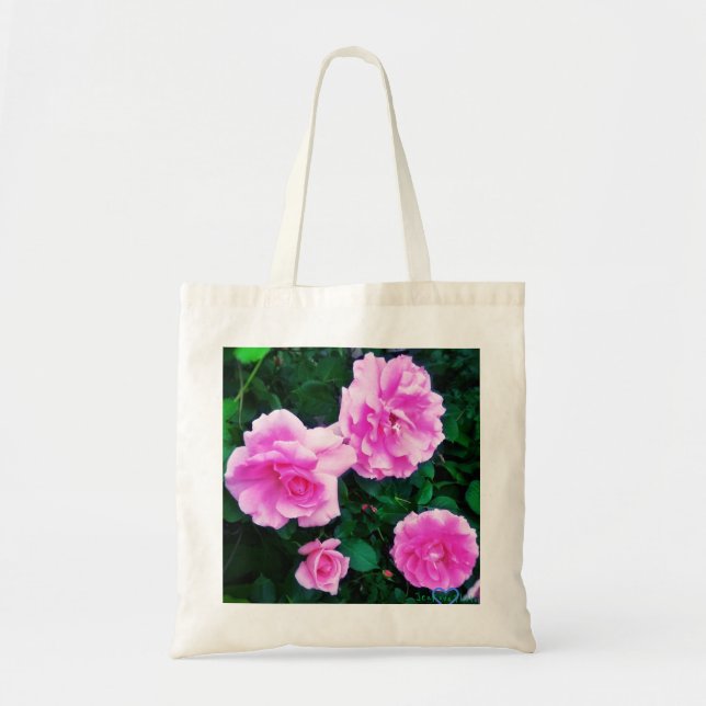 VIER ROSEN-TASCHE TRAGETASCHE (Vorne)