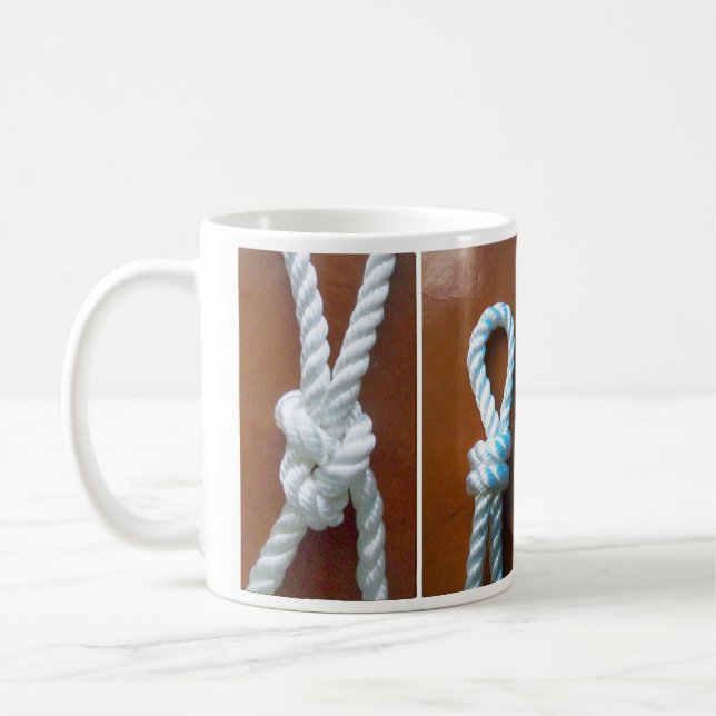Vier Segelknoten Kaffeetasse (Links)