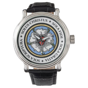 Vier Solas - Lutheran Armbanduhr