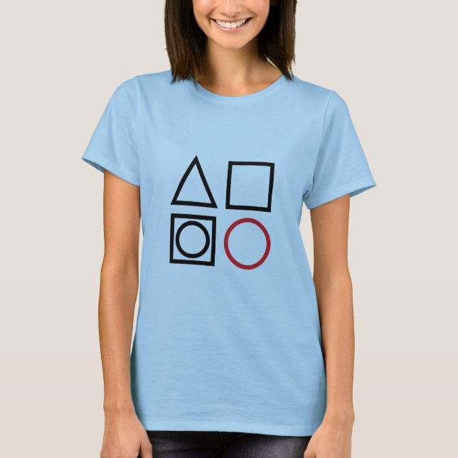 vier Symbole T-Shirt (Vorderseite)