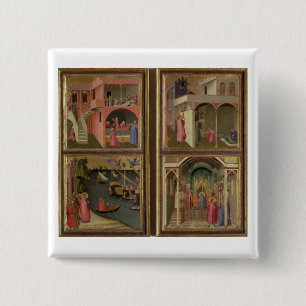 Vier Szenen vom Leben von Sankt Nikolaus: St.-NIC Button