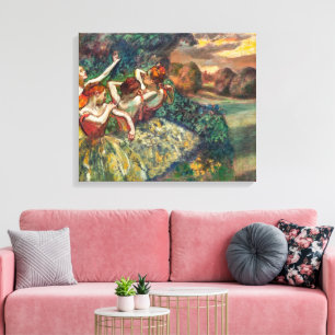 Vier Tänzer   Edgar Degas   Leinwanddruck