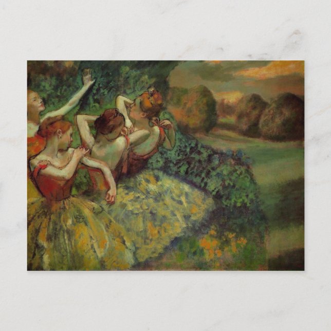 Vier Tänzer Postkarte (Vorderseite)