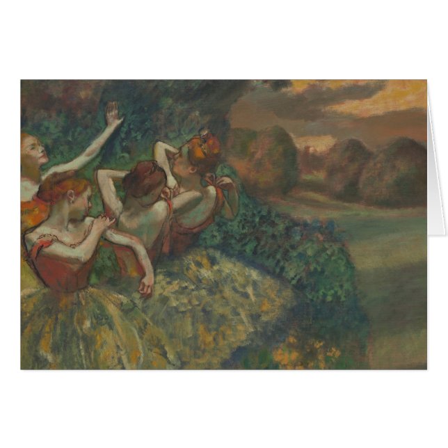 Vier Tänzer von Edgar Degas, Ballet Fine Art (Vorderseite (Horizontal))