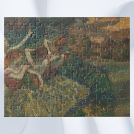 Vier Tänzer von Edgar Degas, Ballet Fine Art Puzzle