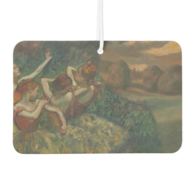 Vier Tänzerinnen, impressionistisches Gemälde, Edg Autolufterfrischer (Vorderseite)