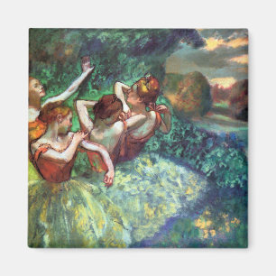 Vier Tänzerinnen von Degas Magnet